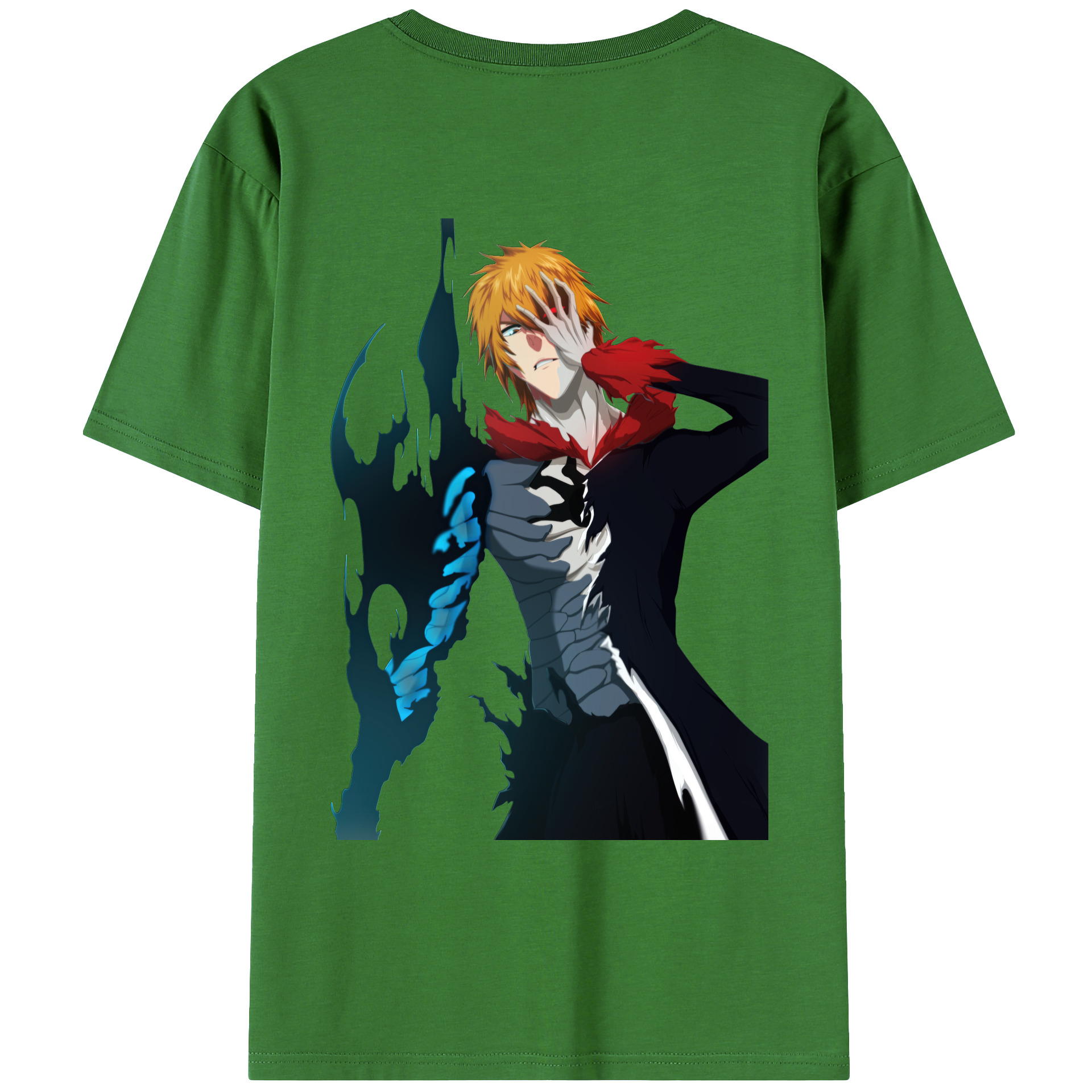 （画像用） ブリーチ 黒崎一護（くろさき いちご）BLEACH Kurosaki Ichigo レディース半袖Tシャツ(バックプリント)